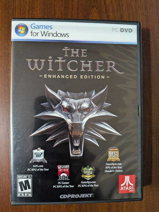 atari Other - The Witcher: Enhanced Edition - Black PC Game